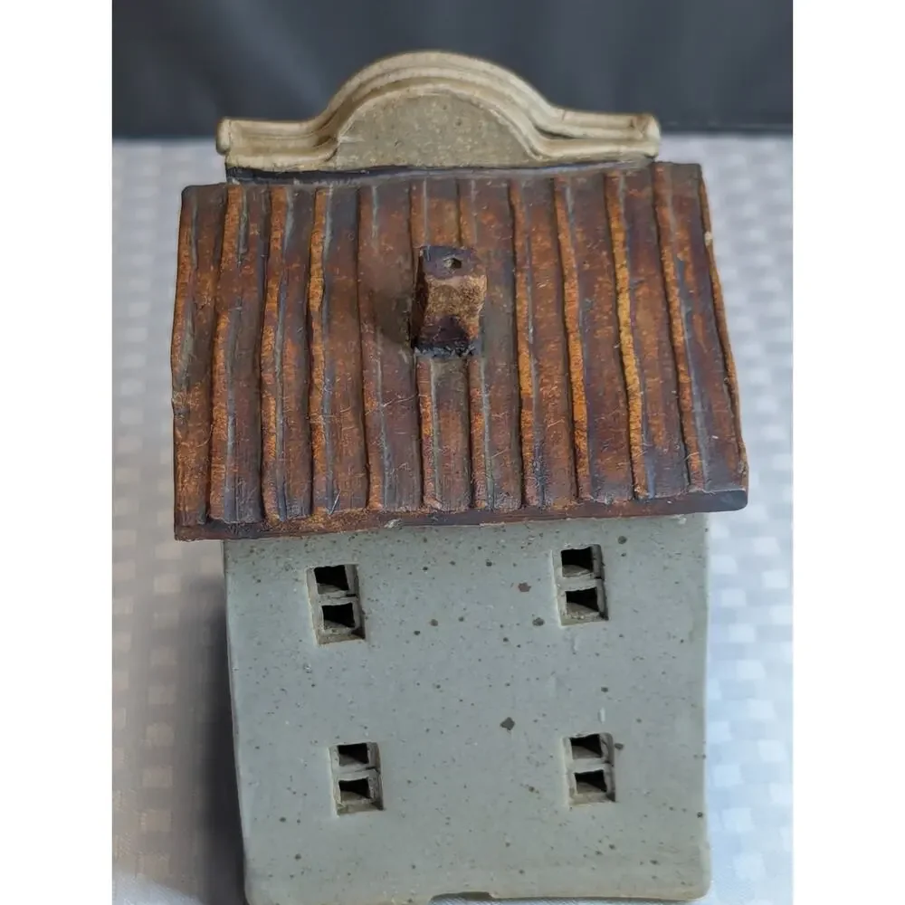 Vintage Windy Meadows Pottery Surgery & Apothecary Village House Figurine